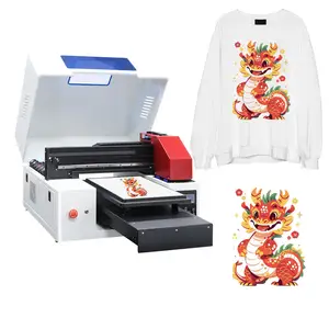 苏尼卡3D t恤服装imprinante DTF烘干机无线DTG打印机平板服装烘干机摇床打印尺寸300毫米
