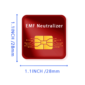Protection 5G pour ordinateur portable, grand bloc anti-ondes, neutraliseur métallique, bouclier carré, réduction de la radiations, autocollant anti-radiation, anti-ondes pour téléphone portable - Product Image 2