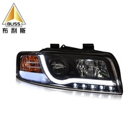 Pièces de voiture modifiées, éclairage d'ambiance pour voiture AQD69, ensemble de phares avant modifiés, ampoule de phare LED pour Audi A4 2001-2004