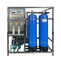 Machine de Traitement d'Eau par Osmose Inverse avec Moteur PLC en Acier Inoxydable, Garantie 1 An pour la Purification de l'Eau Potable