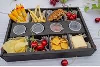 Boîte en Carton Favori pour Biscuits Chocolat de Fête en Gros, Boîte à Graze, Emballage Traiteur, Plateau Alimentaire avec Séparateurs