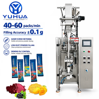 Machine d'emballage automatique YH pour poudres en sachet, idéale pour les boissons instantanées, les jus et les poudres énergétiques