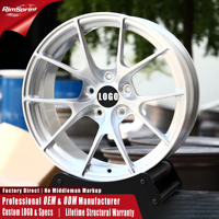 عجلات سبيكة فضية VS5RS مقاس 15-22 بوصة 5x112 5x120 لسيارات BMW G20 G87 G80 G82 F87 M4 M3 M2 M5 M450i وأودي S3 S4 RS4 Apex