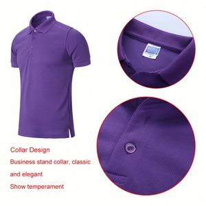 กางเกงกีฬาขาสั้นยี่ห้อ Tichert สำหรับกอล์ฟ ผ้าโพลีเอสเตอร์ผสมสแปนเด็กซ์ สำหรับผู้ชาย ไซส์ใหญ่ เสื้อโปโลพิมพ์ลายแบบ Sublimation - Product Image 2