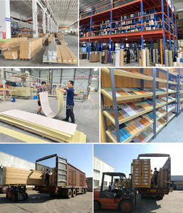 Panneaux muraux à lamelles en bois écologique avec de superbes motifs Mur intérieur cannelé en PVC grain de bois WPC pour décoration d'hôtel - Product Image 6