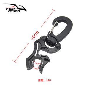 อุปกรณ์ดำน้ำ Keep Diving รุ่น HC-580 ตะขอพลาสติกสำหรับคลิปหนีบท่อเรกกูเลเตอร์ BCD - Product Image 4