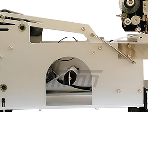 Electric Semi-Automatic Round Bottle Labeling Machine 1-3 <b>Rows</b> for Metal Glass Cans with Date Coder 50pcs/min 220V 110V - Product Image 2