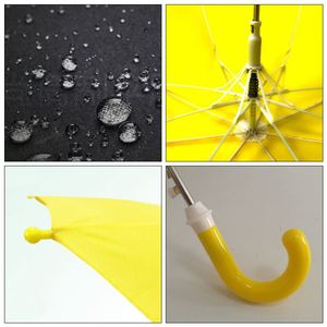 Wholesale Children <b>Hook</b> Waterproof 19 Inch School Kids Rain Umbrella for Advertising - Product Image 4