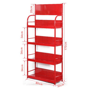 car showroom display stand and rack for oil battery durable metal auto parts engine oil display stand