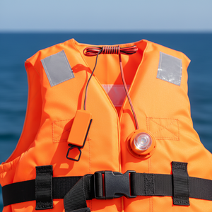 Lanterna LED para Colete Salva-Vidas 0.75cd 8H Iluminação Constante Luz LED de Sobrevivência 1.5V 5 Anos de Validade Luz de Salvamento Leve - Product Image 1