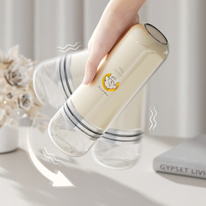 Travel Rinsing Cup Set Toothbrush Holder 0.5-1L Portable Sealing Leak Prevention Cartoon Design For Oral Care - Product Image 3