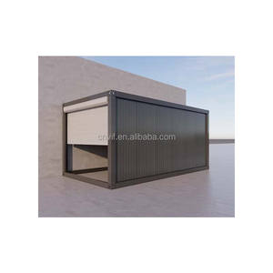 Maison conteneur moderne en acier préfabriqué détachable de 20 pieds, prête à l'emploi, mobile, garage, abri de voiture, atelier, appartement, villa - Product Image 6