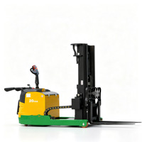 Gerbeur électrique 1.2T 1.5T pour entrepôt frigorifique, avec jambes de levage, pneus en polyuréthane, pour allées étroites, certifié CE