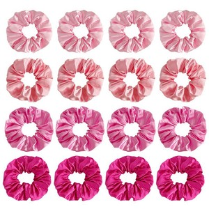 Wholesale 40-color fabric simple hand-made high elasticity wedding hair <b>ring</b> popular fashion solid color hair <b>ring</b> hair band - Product Image 6