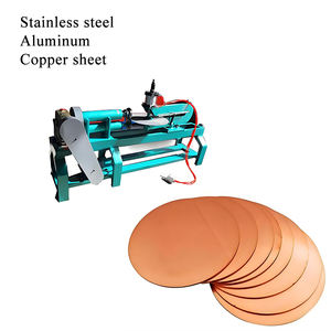 Machine de cisaillement de tôle hydraulique semi-automatique, tôle en acier inoxydable, tôle d'aluminium, découpe circulaire <span class=keywords><strong>pour</strong></span> la fabrication de barils métalliques - Product Image 1