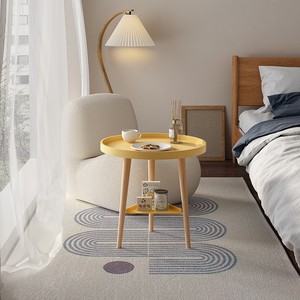 <strong>Lounge</strong> Sofa <strong>Side</strong> <strong>Table</strong>, Balcony Simple and Elegant Rental Apartment Bedroom Coffee <strong>Table</strong>, Nordic Small Round <strong>Table</strong> - Product Image 2