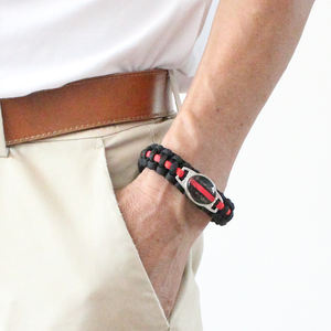 Bracelets de survie en paracorde pour pompiers, fabriqués par des pompiers, pour les épouses, les mamans, les papas, les fils, les filles, les sœurs, les mamans, les grands-mères - Product Image 2