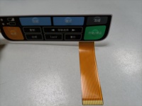 Panneau de commande tactile capacitif FPC personnalisable pour usine, avec membrane, bouton, superposition graphique, clavier à dôme poly, sérigraphie