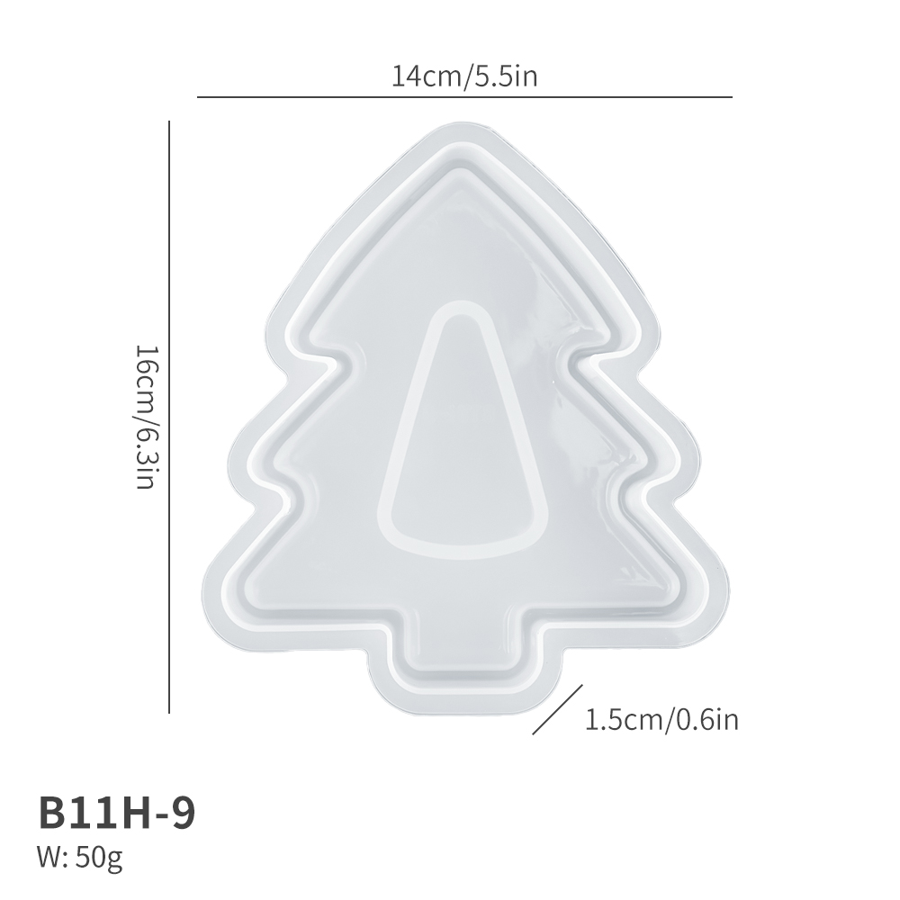 B11H-9 Moule à Plat en Pin Blanc