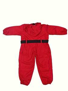 Conjunto <span class=keywords><strong>de</strong></span> 3 Piezas <span class=keywords><strong>de</strong></span> Disfraz <span class=keywords><strong>de</strong></span> Personaje <span class=keywords><strong>de</strong></span> Película y Televisión <span class=keywords><strong>para</strong></span> Niño, Mono Rojo con Bolsillos <span class=keywords><strong>para</strong></span> Juego <span class=keywords><strong>de</strong></span> Rol (Mono + Cinturón + Guantes) - Product Image 6