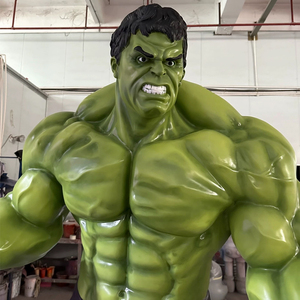 Estatua de <span class=keywords><strong>Hulk</strong></span> Grande Personalizada, Artesanía en Resina, Estatua de Acción de <span class=keywords><strong>Hulk</strong></span> de Tamaño Real - Product Image 5