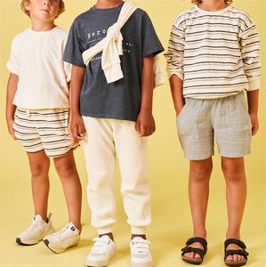 Venta al por mayor OEM personalizado casual logo cómodo algodón harem cargo Jogger pantalones de <span class=keywords><strong>niño</strong></span> multicolor de doble cara Pantalones - Product Image 6