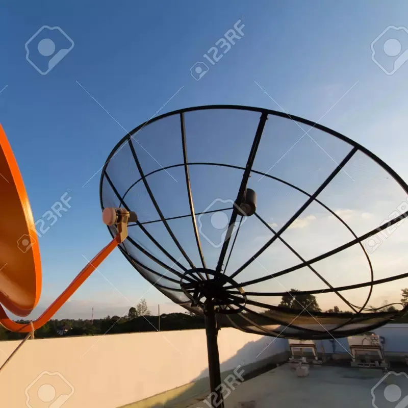 Buenas ventas 2,4 M 3M 3,7 m 1,8 m 1,5 m antena parabólica de malla de aluminio a prueba de viento de alta ganancia
