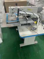 Industrial automático ordenador programable zapatos electrónicos bolsas patrón superior programa máquina de coser de cuero