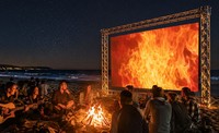 Écran LED d'extérieur HiSeaVis P2.6 pour festivals et événements – Affichage portable pour roadshows et expositions, étanche IP65/IP54, garantie 5 ans