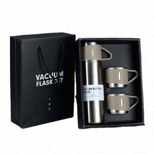 Meilleures ventes - Bouteille à vin isotherme en acier inoxydable à double paroi de 12 oz (500 ml) en forme d'œuf, ensemble cadeau - Product Image 4
