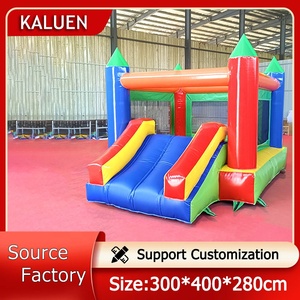 3*4M <span class=keywords><strong>Inflatable</strong></span> Bouncer nhà cho trẻ em nhảy lâu đài bouncy với trượt ngoài trời <span class=keywords><strong>Inflatable</strong></span> lâu đài Trampoline công viên để bán - Product Image 3
