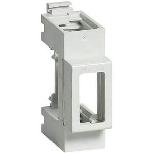 Adaptador Bticino E80am para 1 módulo Magic, montaje en carril DIN, uso industrial, material de nailon, bajo voltaje - Product Image 1