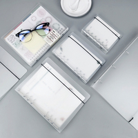 Plaine/personnalisé votre Logo Photocard liant Album manches en feuilles mobiles rechargeable personnel A5 stockage livre avec sangle