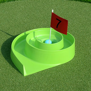 Paket Logo Kustom OEM ODM Merek Golf Putting Green Set Rintangan Plastik untuk Anak-Anak Dewasa Lapangan Golf Mini Permainan Golf Anak-Anak - Product Image 3