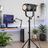Kit d'éclairage vidéo pour photographie Factory Product BK500III 5500K avec télécommande pour studio, enregistrement photo et extérieur
