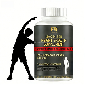 แคปซูลเสริมสร้างความสูง OEM พร้อมแคลเซียม แคปซูลเพิ่มความสูงสำหรับเด็กและวัยรุ่น เสริมสร้างความแข็งแรงของกระดูก - Product Image 5