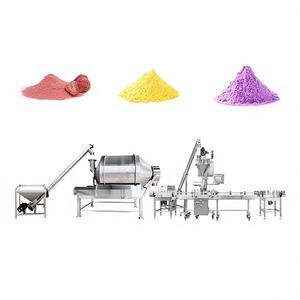 Línea de Producción Automática de Alta Eficiencia para Mezclar y Llenar Polvo en Envases de Vidrio/Metal/Plástico para Especias, Carne en Barra y Pimienta en Polvo - Product Image 1