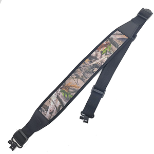 สายสะพายไหล่แบบปรับได้ 2 จุด TYPHON Super Adjustable ทำจากโพลีเอสเตอร์ทนทาน พร้อมแผ่นรองรับน้ำหนักและห่วงโลหะแบบหมุนได้ ลายพราง สำหรับอุปกรณ์ล่าสัตว์ - Product Image 3