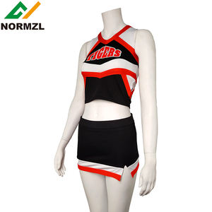 Lo último en mallas de manga larga para escuela secundaria, mallas para niña, disfraz de animadora, uniformes de porristas personalizados - Product Image 2