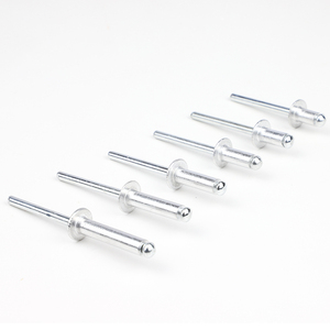 10 pièces/sac Rivets aveugles en aluminium de haute qualité à tête ronde M2 M2.4 M2.8 M3 M3.2 M3.6 M4 M5 M6 M6.4 Rivets aveugles à extrémité ouverte - Product Image 3