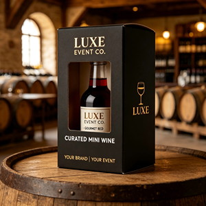Boîte à vin miniature personnalisée unique pour la planification d'événements professionnels et les programmes <span class=keywords><strong>de</strong></span> marketing <span class=keywords><strong>de</strong></span> marque haut <span class=keywords><strong>de</strong></span> gamme - Product Image 3