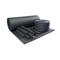 Tuyau en mousse de caoutchouc flexible, matériau ignifuge, tube en mousse de caoutchouc, tuyau d'isolation pour climatiseur, tuyau en mousse de caoutchouc pour CVC