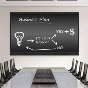 Tableau blanc numérique LED 75 pouces tableau intelligent tout en un ordinateur de Mini PC plusieurs écrivains en même temps pour réunion et enseignement - Product Image 1