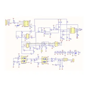 Изготовленный на заказ дизайн печатной платы 2 слоя 4 слоя FR4 Pcb на заводе в Гуанчжоу