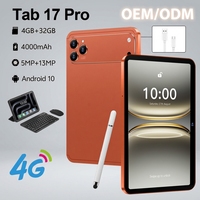 Tablette PC YPORANGECHENG nouvelle génération, processeur MTK Octa Core, 10,1 pouces, 4G LTE, Wi-Fi, Android 10, 4 Go de RAM, 32 Go de stockage, coque arrière en métal, logo OEM personnalisé.