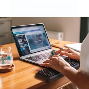 Support ergonomique en mousse à mémoire de forme pour le <span class=keywords><strong>coude</strong></span>, le bras, la paume, le poignet et l'avant-bras, antidérapant, design séparé, pour <span class=keywords><strong>bureau</strong></span>, en forme de L - Product Image 6