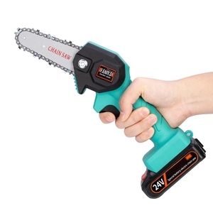 Sega Elettrica Portatile 24V Mini Utensile per Potatura <span class=keywords><strong>a</strong></span> Una Mano con <span class=keywords><strong>Batteria</strong></span> al Litio per Lavorazione del Legno e Taglio in Giardino - Product Image 5
