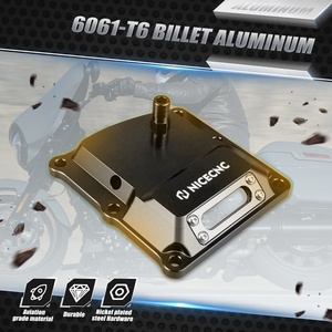 NICECNC Couvercle supérieur de transmission ventilé pour moteur Harley <span class=keywords><strong>M8</strong></span> 2017-2023 Road King Special FLHRXS <span class=keywords><strong>Street</strong></span> Glide ST FLHXST <span class=keywords><strong>Street</strong></span> <span class=keywords><strong>Bob</strong></span> - Product Image 5