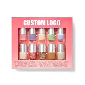 Custom Paper Packaging For Nail Polish Box Cosmetic Craft Box Custom Pink Lift Lid Paper Packaging Box