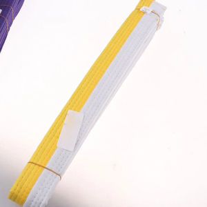 Cinturón de karate de algodón de alta calidad superventas, tamaño personalizado con servicio OEM para ropa de artes marciales - Product Image 5